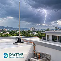 GroundOne Stainless steel Lightning Arrester (Single Spike)