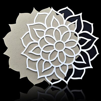 Rangoli Template Mat withMDF Rangoli Stencil I Rangoli FreeI Rangoli for Festivals, Pooja, Home Rangoli Template Mat withMDF Rangoli Stencil I Rangoli FreeI Rangoli for Festivals, Pooja, Home