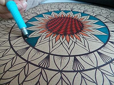 Rangoli Wooden MDF Base Cutout Rangoli Wooden MDF Base Cutout