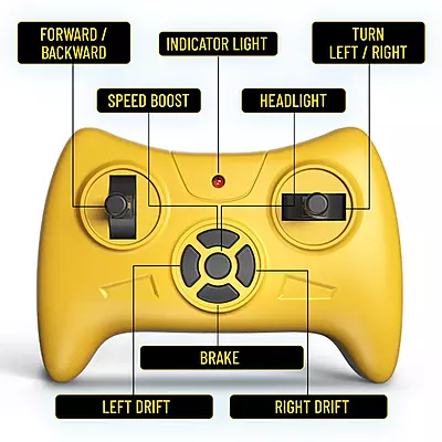 Mirana Duster 2WD Remote Bumble Bee BL Pack