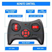 Mirana Moonwalker Interactive Robot - Bluetooth Speaker & Voice Control Toy