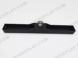 640 mm powder-coated steel LED cabinet hanging bar with forged galvanised eyebolt – Lumina