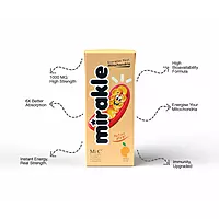 MIRAKLE the Liposomal Vitamin-C Drink ( Added Sugar)-24 Piece Pack