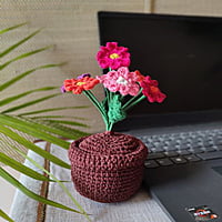Crochet Flower Pot Crochet Flower Pot