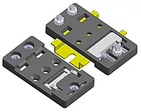 Din Rail Bracket 20/35/48mm DRB20/35/48 (Din Rail Bracket, 35mm Flexible Holes)