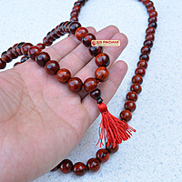 14mm Red Sandalwood (Lal Chandan) Very Big Size Mala