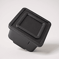 Closing End Cap for Square Pipe Size 1.5 x 1.5 inch for Inner-Plastic