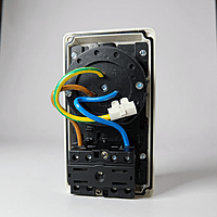 Interlock Switch Sockets Combined Vertical Mounting - IP67, 32 Amp-6h, 3 Pin, 220-250V, 2P+E