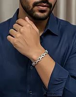 925 Silver Titan Cuban Link Gents Bracelet