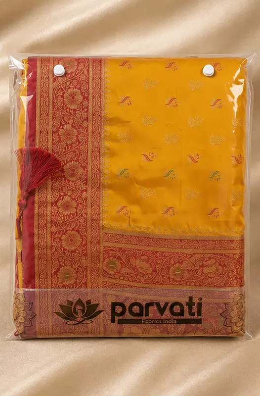 27539-KRISHNA MEENA SATIN CONTRAST