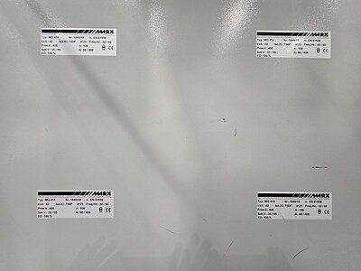 MARX MG 414, Power Transformer