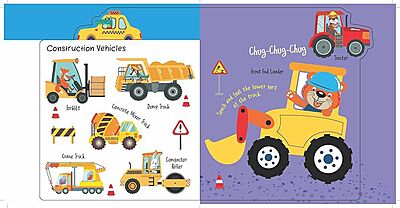 My Touch and Feel Vehicles – A Sensory Board Book