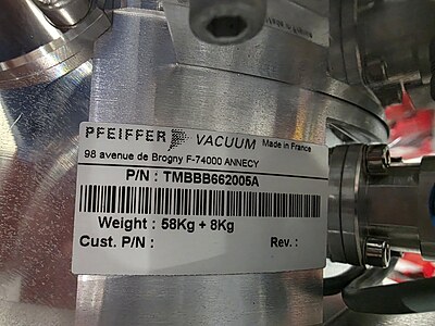 Pfeiffer Vacuum TMBBB662005A  ADIXEN ATH 2303M