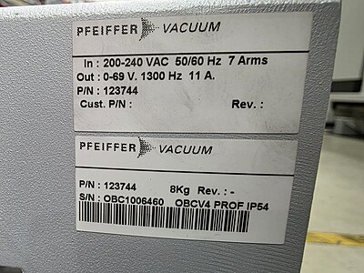 Pfeiffer Vacuum TMBBB662005A  ADIXEN ATH 2303M