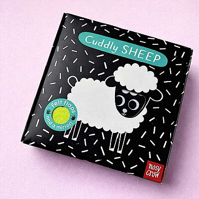 Cuddly Sheep: Baby’s First Sensory Cloth Book