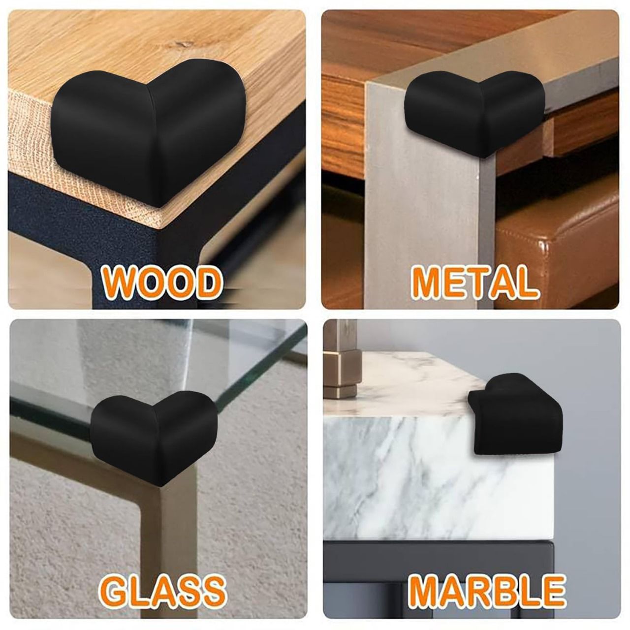 Baby Safety Corner Edge Guards – Cushions for Tables & Desks