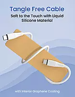 Portronics Silklink – 60W Type-C to Type-C Cable, 1M White, fast charging, durable design, high-speed data transfer, compatible with various devices, perfect for home and office use.