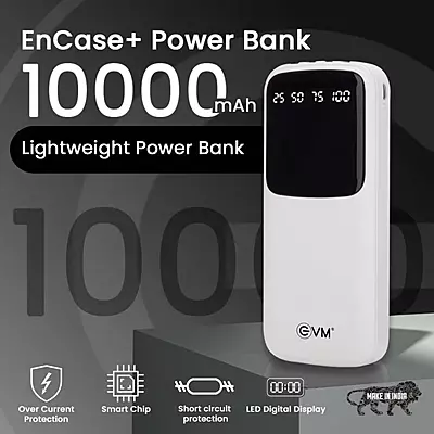 POWER BANK EVM 10000MAH ENCASE+ P0108 POWER BANK EVM 10000MAH ENCASE+ P0108