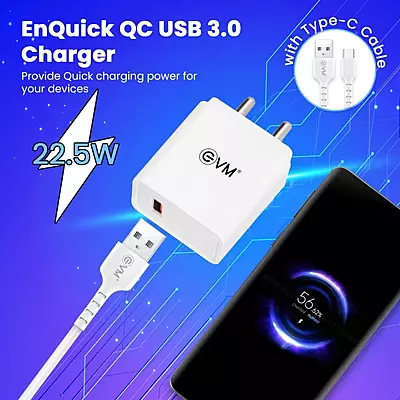 WALL CHARGER EVM QC 3.0 ENQUICK CH-06