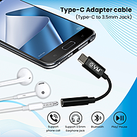 EVM CAC-01 USB C to USB C Cable - Black