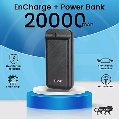 POWER BANK EVM 20000MAH ENCHARGE+ P0203 BLACK POWER BANK EVM 20000MAH ENCHARGE+ P0203 BLACK