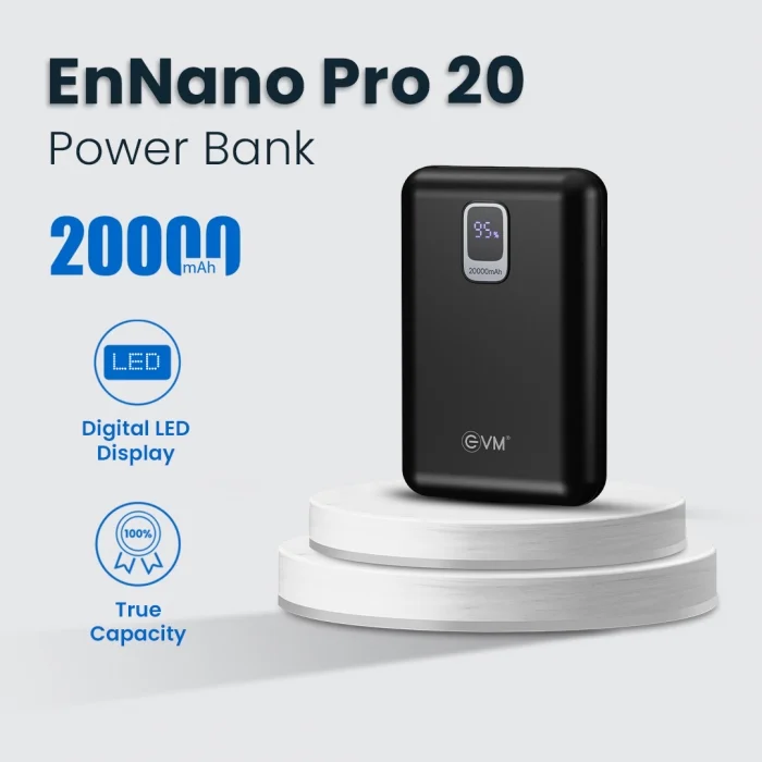 POWER BANK EVM 20000 MAH ENNANO PRO 20 P0404