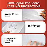 Pack of 10 9x7"" Clear Exercise Book Covers by Janrax
