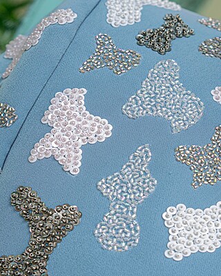 Light Blue Embellished Jodhpuri