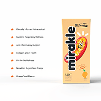 MIRAKLE the Liposomal Vitamin-C Drink ( Added Sugar)-12 Piece Pack