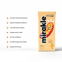 MIRAKLE the Liposomal Vitamin-C Drink ( Added Sugar)-12 Piece Pack