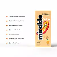 MIRAKLE the Liposomal Vitamin-C Drink ( Added Sugar)-24 Piece Pack