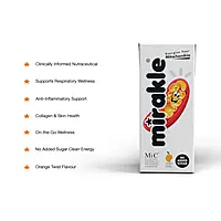 MIRAKLE the Liposomal Vitamin-C Drink ( No Added Sugar)-12 Piece Pack