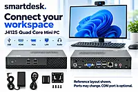 SmartDesk Power J4125 Mini PC
