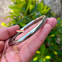 6mm Stainless Steel Round Smooth Punjabi Kada