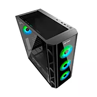 Ant Esports Dynamic GT ARGB E-ATX Mid Tower Case – Tempered Glass | ARGB Fans
