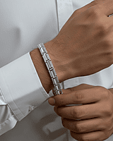 925 Silver Executive Link Gents Bracelet