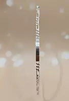 925 Silver Sovereign Figaro ID Gents Bracelet