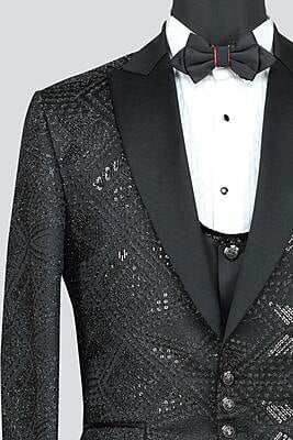 Black Tailored Aura Suit