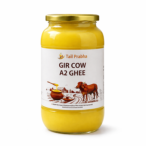 Desi Gir Cow A2 Bilona Ghee