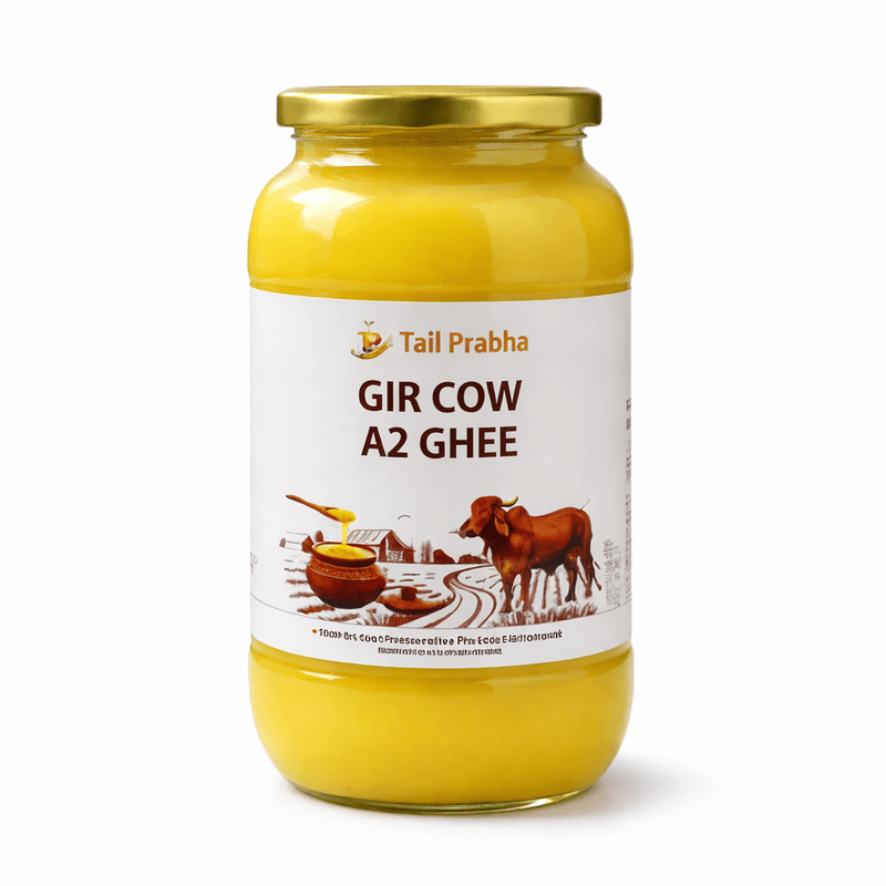Desi Gir Cow A2 Bilona Ghee