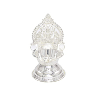 Silver Kamakshi Diya (30 grams)