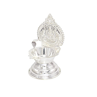 Silver Kamakshi Diya (38 grams)