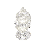 Silver Kamakshi Diya (30 grams)