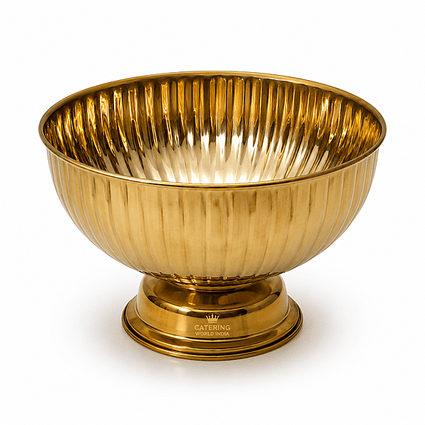 PUNCH BOWL 10 " GOLD