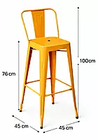 Marcel Bar Chair