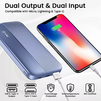 POWER BANK EVM 10000MAH ENBOLT 22.5W P0208 POWER BANK EVM 10000MAH ENBOLT 22.5W P0208