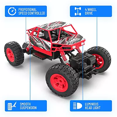 Mirana Duster 4WD Remote Red BL Pack