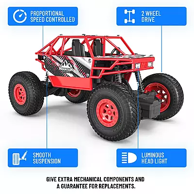 Mirana Duster 2WD All-Terrain Remote Pack | High-Speed Off-Road Racing Car