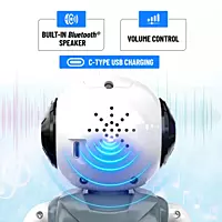 Mirana Moonwalker Interactive Robot - Bluetooth Speaker & Voice Control Toy