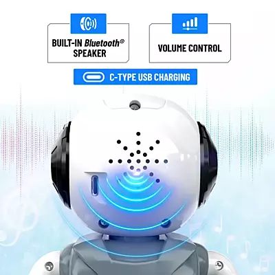 Mirana Moonwalker Interactive Robot - Bluetooth Speaker & Voice Control Toy